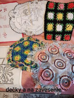 Krajky, výšivky - 4