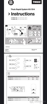 Pätky na stresný nosič Thule Rapid System - 4