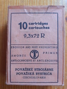 Kúpim náboje 9,3x72R - 4