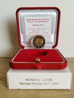 2€ mince MONACO PROOF 2019-2024 - 4