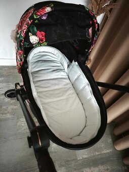 CYBEX MIOS Rose Gold/Spring Blossom Dark, kočík-3kombinácia - 4