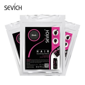 Zahustovac vlasov náplň 100 g cierna - 4