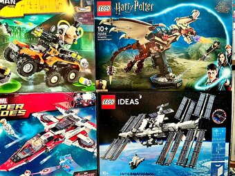 P: LEGO DC, MARVEL, IDEAS, HP - nové nerozbalené - 4