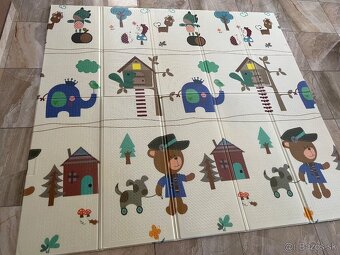Vzdelávacia skladacia penová podložka 200 x 180 viac typov - 4