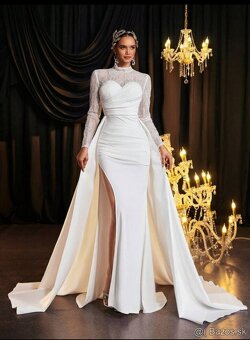 Predám svadobné šaty - 4