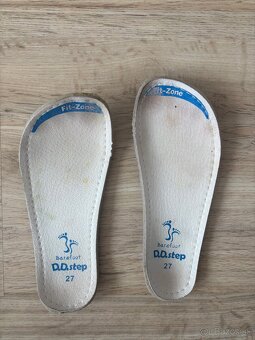 Detské kožené barefoot tenisky DD Step - 4