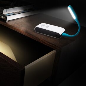 Predám USB LED stolovú lampu do PC,notebooku,auta. - 4