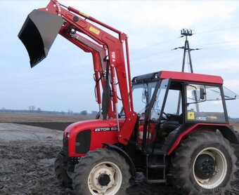 čelný nakladač a komplet podviazanie na traktor - 4