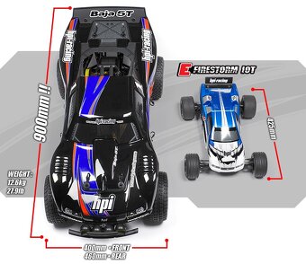 HPI Baja 5T 1:5 - RC model na benzín - 4