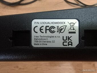 i-tec USB 3.0/USB-C Dual HDMI dokovacia stanica - 4