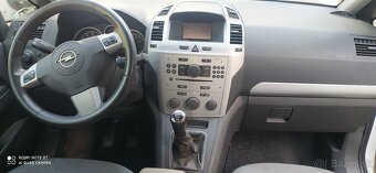 Opel Zafira B 1.8 benzín+LPG - 4