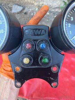 Jawa 350 tachometer/pristrojova doska - 4