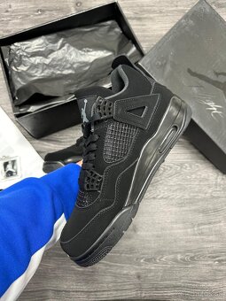 AIR JORDAN 4 RETRO BLACK CAT tenisky - 4