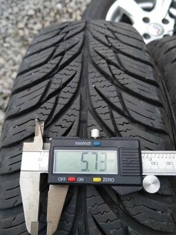 Alu 4 x 100 R 13 + celoročné pneu 165/70 R 13 MATADOR. - 4