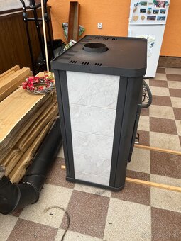 Krbové kachle Victoria Grande 14kw plus dymovod - 4