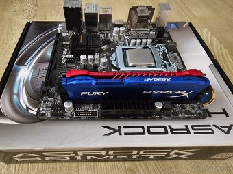 ASROCK H81M-ITX + i5 4460 + 12GB RAM DDR3 - 4