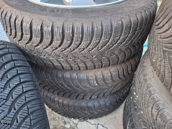 hliníkové disky 5x100 VW POLO + zimné 185/60 r15 - 4