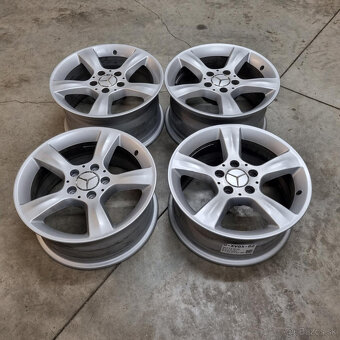 Hliníkové Mercedes disky 5x112 R16 ET32-ET31 - 4