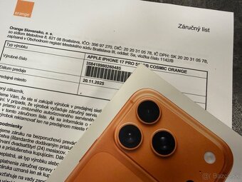 Apple iPhone 17 Pro 512GB Cosmic Orange - NOVÝ - 4