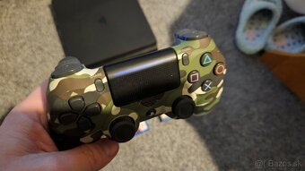 Sony Playstation 4 slim 500GB + joypad + hry - 4