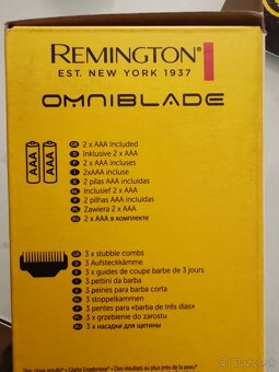 Predam REMINGTON OMNIBALDE zastrihávač brady a fúzov a v - 4