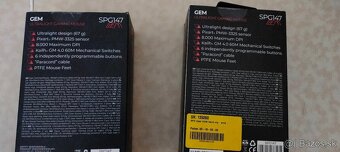 SPC Gear GEM myš čierna - 4