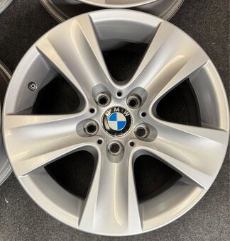 5x120 R17 Original BMW styling 327 ET 30 strieborne - 4