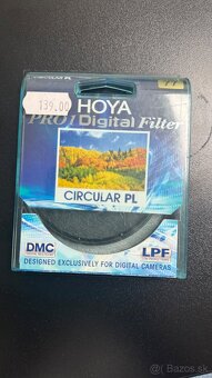 Predám polarizačný filter Hoya Pol circular Pro 1 Digital 77 - 4
