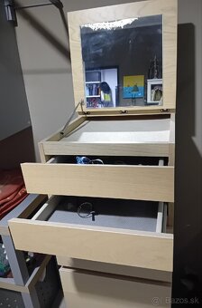Vysoká komoda Ikea Malm - 4