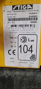 Stiga SNOW THROWER - 4