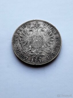Zlatnik 1874, vzacny PREDANY - 4