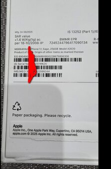 Apple iPhone 17 256GB Sage , nový nepoužitý - 4