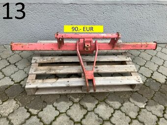 Svetlá a odrazové sklíčka na príves traktor vlečku - 4