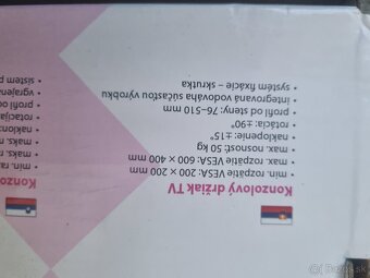 konzolovy držiak na TV - 4