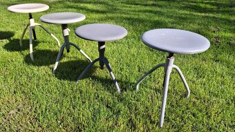 Kovove retro stoličky 4ks - 4