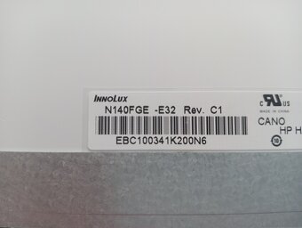 predám 14" LED SLIM displej , N140FGE , 30pin eDP , HD+ - 4