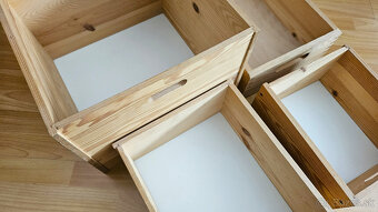 pevne drevene bednicky/boxy, 4ks - 4