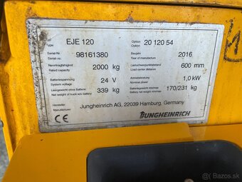 Elektrický Paleteťak Jungheinrich - 4