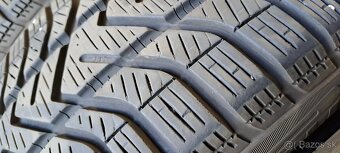 Predám 4ks jazdené zimné 205/55r16-91H Pirelli - 4