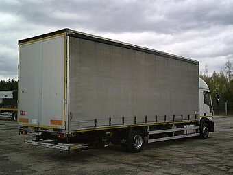 IVECO EUROCARGO 120 E25 E6 Valník + plachta + hydraulické če - 4