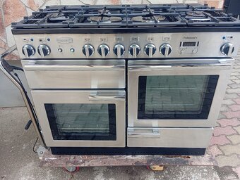 Plynový sporák Rangemaster so 6 horákmi a 3 elektrické rúry - 4
