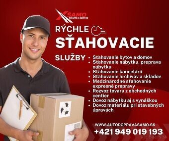 Ponúkam sťahovanie KA - 4