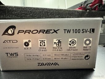 Daiwa Prorex AGS Baitcast + DAIWA PROREX TW 100SV L - 4