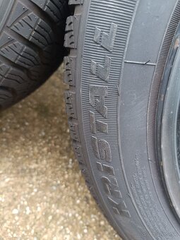 Plechové disky 5x100 R15 + zimné pneumatiky 185/55 R15 - 4