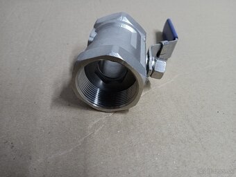 Predám nový 2 colový celonerezový guľový ventil. - 4