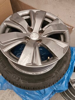 PREDÁM,NEMECKÉ DISKY NA PEUGEOT 2008/+PNEUMATIKY - 4