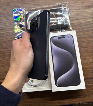 IPhone 15 Pro 128GB Blue Titanium - 4
