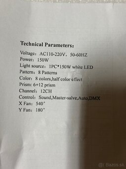 AKCIA  Led beam spot 150w - 4