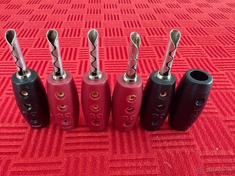 Hifi Audioquest BFA konektory silver povrch 5mm - 4