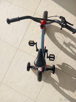Detský bicykel CUBE Cubie 120 grey'n'red - 4